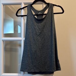 Women’s Nike Gray Sleeveless Relaxed Tank Top